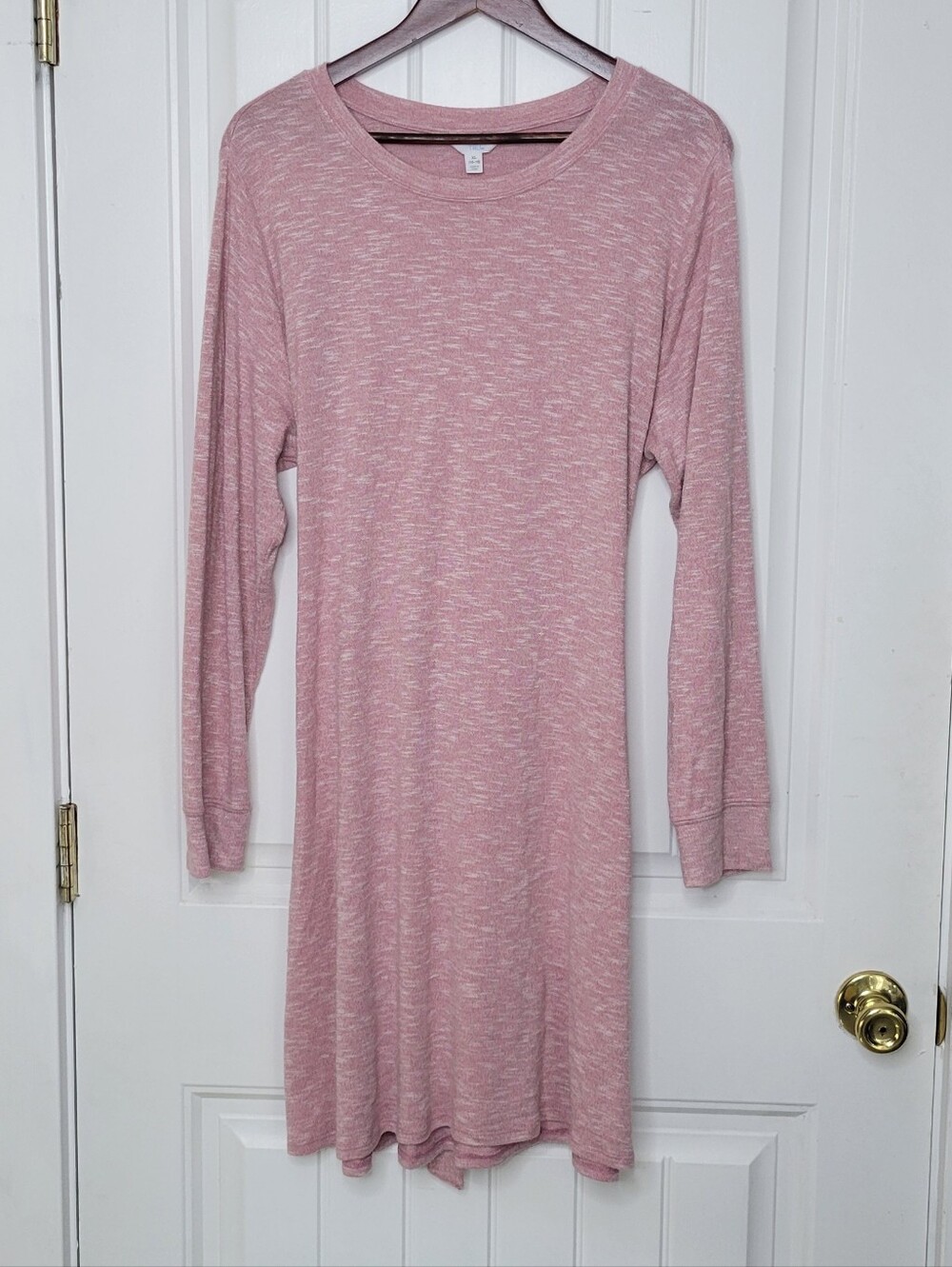 Time and Tru Pink Knit Sweater Dress
